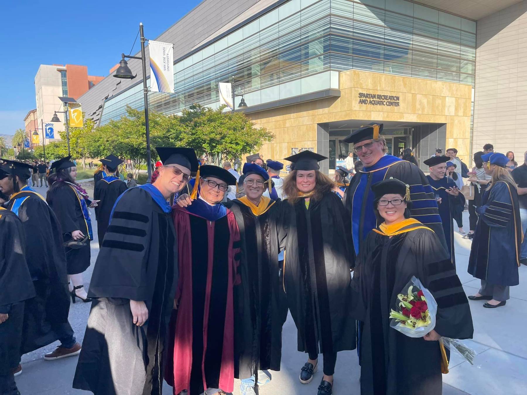 CS Faculty Attended 2023 CoS Commencement Ceremony
