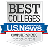 Among the Best Computer Science Program as evaluated by US News and World Report badge.