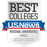 Among the Best Value for Public Colleges as evaluated by US News and World Report badge.
