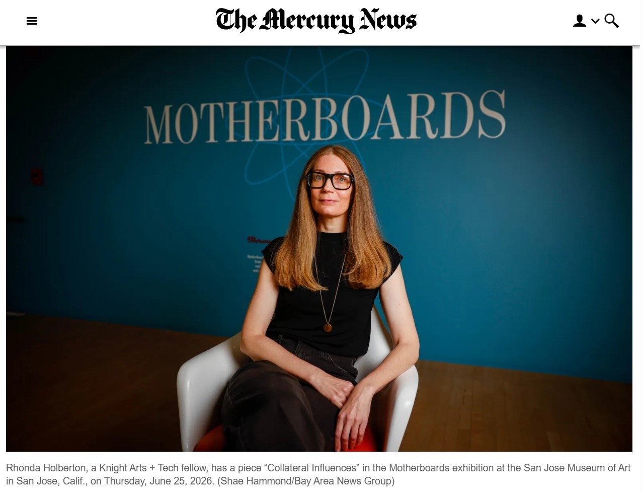 Rhonda Holberton featured in the Mercury News