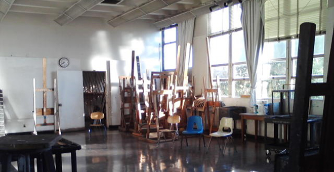 Studio practice room