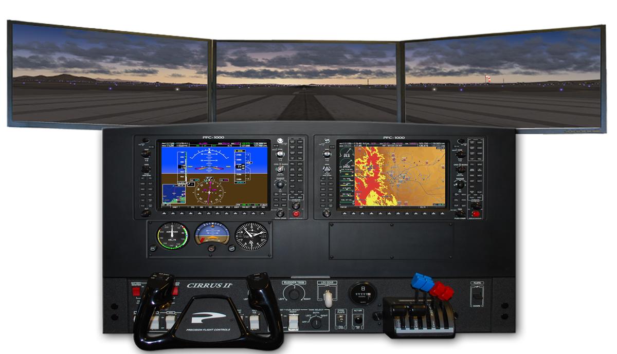 GT Glass Trainer for Aviation sim lab