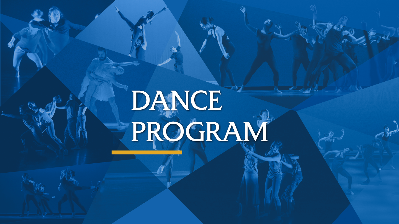 Collage of pictures featuring SJSU dancers performing.