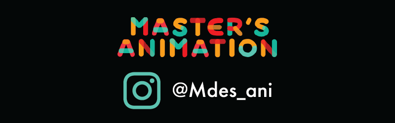 Masters in Animation and Instagram logo