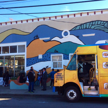 Wall-Mural and Taco Truck
