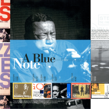 "A Blue Note" Poster