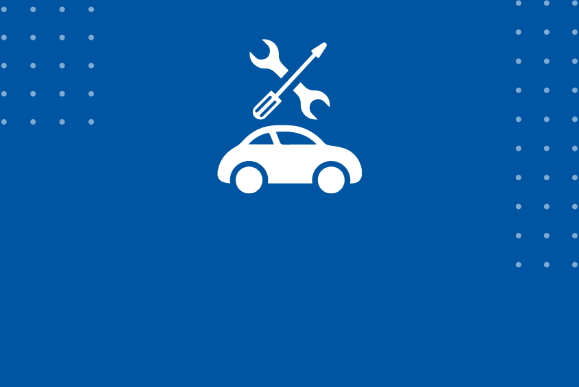Automotive services icon graphics