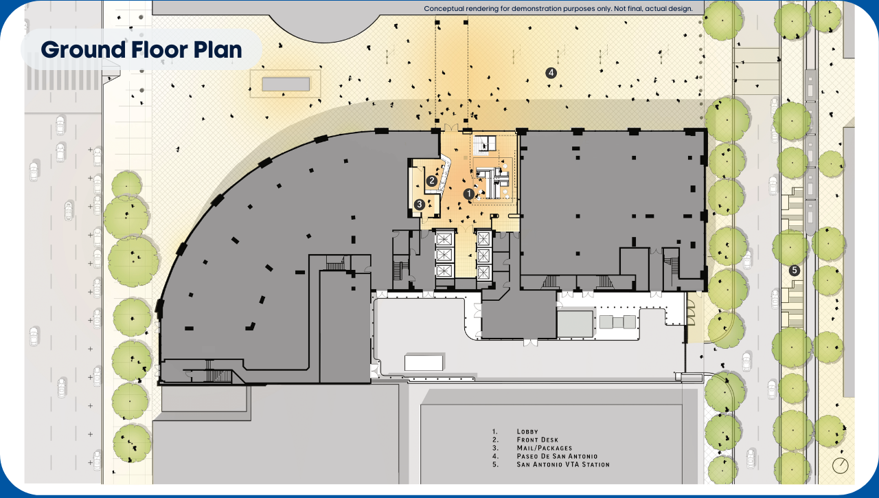 Spartan Village ground floor floorplan