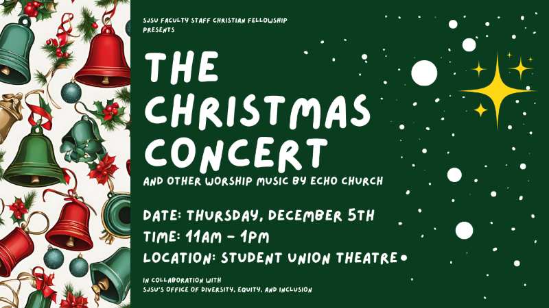 flyer for "The Christmas Concert"