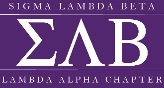 Sigma Lambda Beta logo