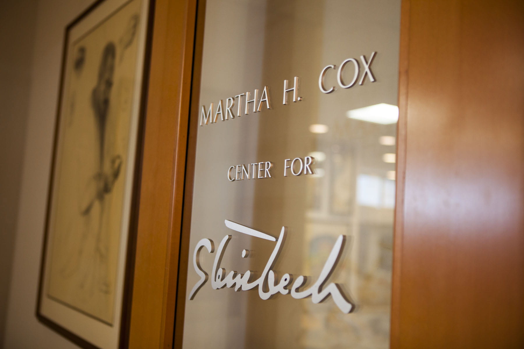 steinbeck center door