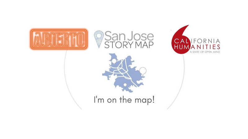 story maps with abierto logo
