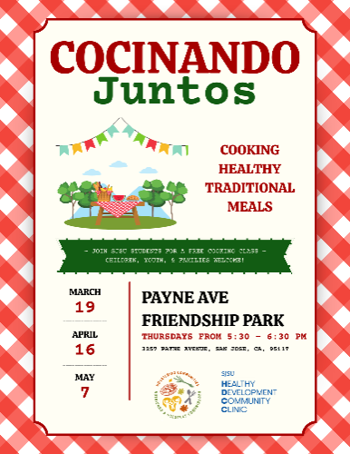 Cocinando Juntos flyer