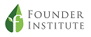 Founder Institute logo with bi-color green leaf