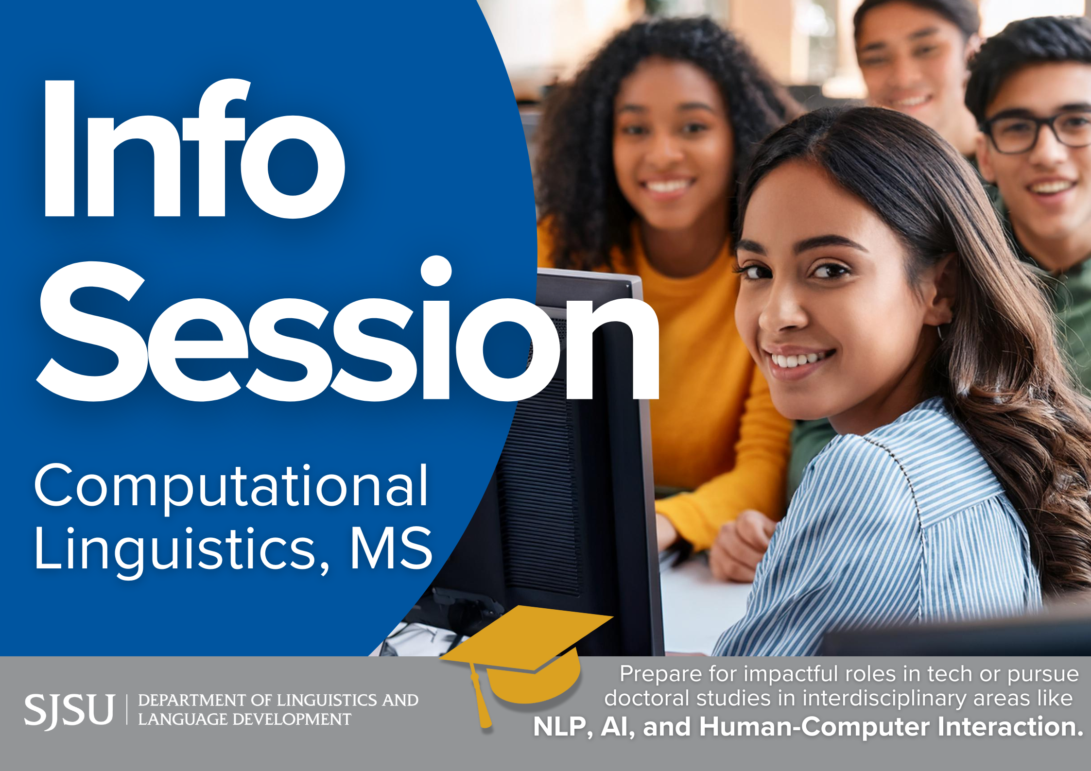 Upcoming Info Session for the Computational Linguistics MS Program 