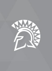 default headshot; white image of Spartan helmet on grey background
