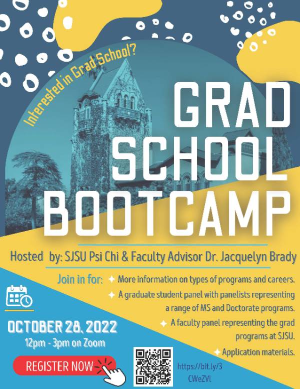 Fall 2022 Grad School Bootcamp