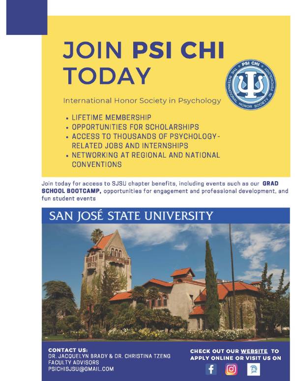 Psi Chi general info flyer