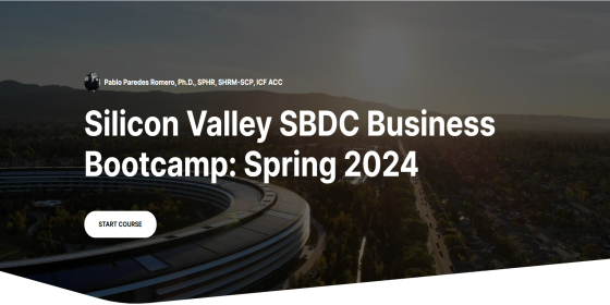 Silicon Valley SBDC Business Bootcamp '24 