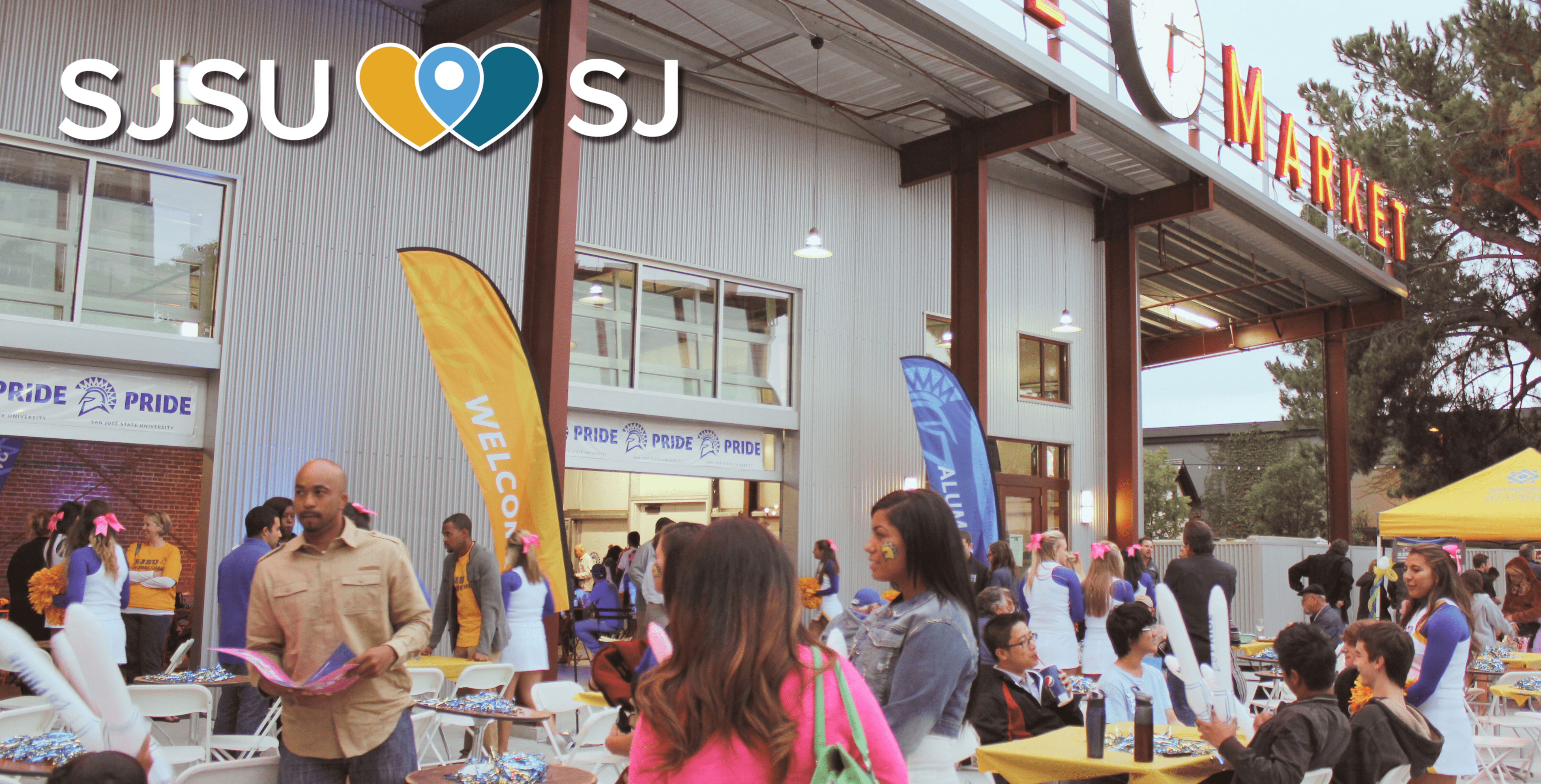 San Jose community event at San Pedro Square Market