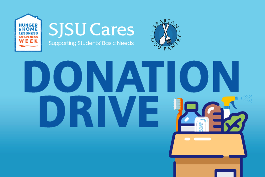 SJSU Cares Donation Drive fall 2025