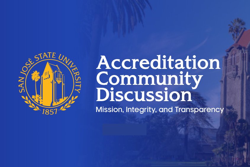 Accreditation community discussion on November 4, 2025: Mission, Integrity, Transparency