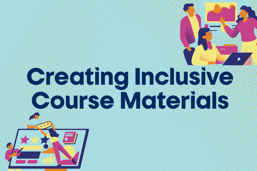 Creating inclusive course materials, a webinar for all employees