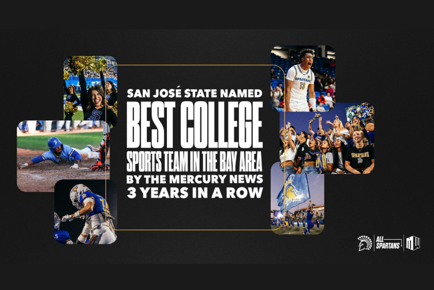 San José State Athletics Voted “Best College Sports Team” for Third Consecutive Year