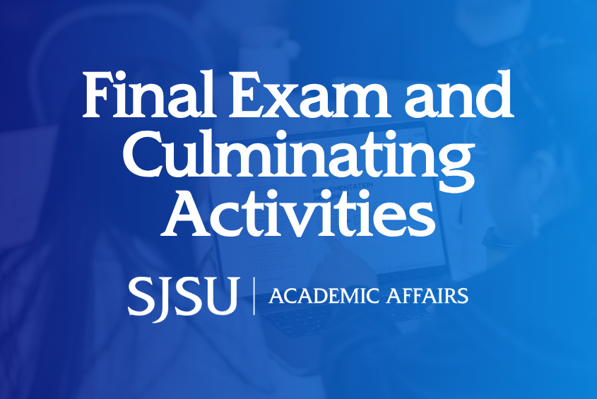 Final Exams and Culminating Activities