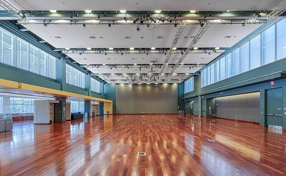 Photo of the Ballroom space.