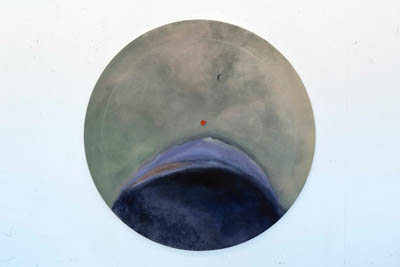 abstract circular painting