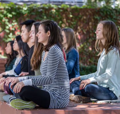 Spiritual Wellness - Group of people doing yoga