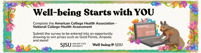Colorful banner for the National College Health Assessment
