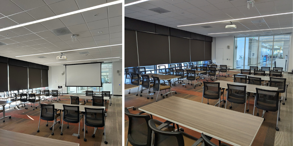 SWC conference room at the SJSU Student Wellness Center